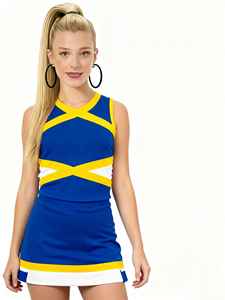 Ropa de Baile Transpirable de Alta Calidad con Impresión por Sublimación, Corte Ajustado, para Entrenamiento Profesional y Uniformes de Animadoras - Product Image 3