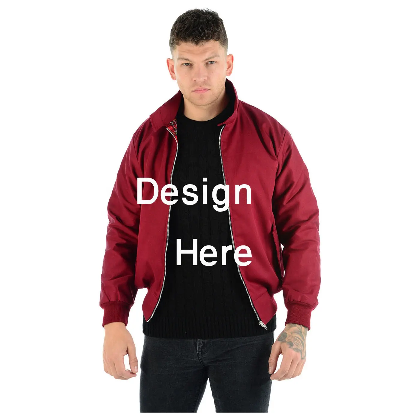 Großhandel Custom OEM Printed Jacke für Männer Custom ized Logo Winter jacke für Männer mit Tasche Herren Bubble Puffer Jacke