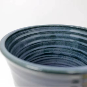 Portautensilios de Cerámica Vitrificada, Esmalte Azul Intenso, Resistente a los Arañazos, Base Pesada, Apto para Altas Temperaturas, Organizador de Almacenamiento para Encimera de Cocina - Product Image 6