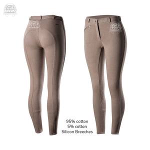 Vêtements d'équitation, pantalons de jodhpur pour femmes avec impression en silicone sur le siège, pour l'équitation, vente en gros - Product Image 1