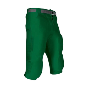 Pantalones de Fútbol Negros Acolchados con Cierre de Cinturón, Ropa Deportiva Transpirable para Adultos, Equipo de Práctica de Fútbol, Ropa Deportiva para Hombre - Product Image 3