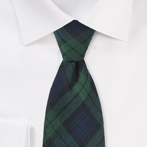 Cravates écossaises respirantes pour hommes, pour kilt, motifs tartan de différents clans, couleurs personnalisables, logo, acrylique, laine, sur mesure - Product Image 1