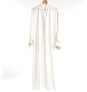 Wholesale Modest Style Muslim Dress Abaya <b>Kaftan</b> for Women for Eid Prayer Ramadan Female Abaya Islamic Clothing Made in Pakistan - Product Image 3