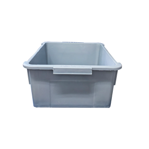 PP <b>Plastic</b> Storage <b>Box</b> Stackable Household Use Silk Screen Printing Food Packaging Accept Customized Logo Green Rectangle - Product Image 3