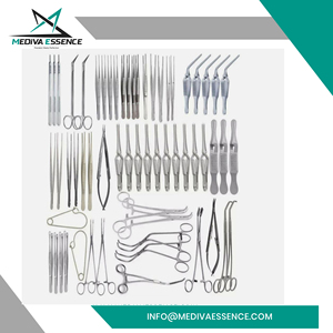 Juego de Instrumentos Quirúrgicos Ortopédicos para Mascotas Mediva Essence, Reutilizable, 61 Piezas, para Perros y Gatos - Product Image 5