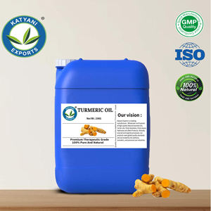 Huile essentielle de curcuma 100% pure et naturelle, distillée à la vapeur, pour la fabrication de produits cosmétiques, de soins de la peau et d'aromathérapie, approvisionnement en vrac - Product Image 4