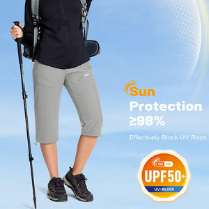 Shorts cargo pour femmes sur mesure, légers, respirants, avec ceinture extensible, lavables, impression personnalisée - Product Image 6