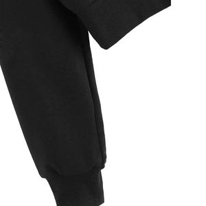 Sweat-shirt à capuche court pour femme, de haute qualité, personnalisé, noir, à manches longues, avec rayures arc-en-ciel, 100% coton, pour l'hiver, de la marque PIHA SPORTS, disponible en ligne - Product Image 4