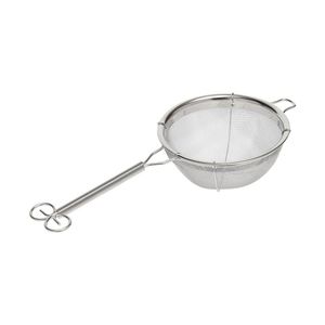 Elegante filtro de té de acero inoxidable con cesta de malla redonda para té de hojas sueltas y preparación de bebidas calientes - Product Image 1