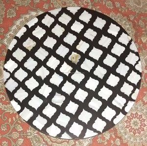 Bandeja de Servir en Forma de Estrella con Incrustaciones de Nácar Indio Hecha a Mano con Detalles Intrincados de Concha Marina por Artesanos - Product Image 4