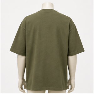 Collection de T-shirts décontractés surdimensionnés en coton 100% tricoté à impression numérique personnalisée 32 TSA-SPT-0032 - Product Image 5