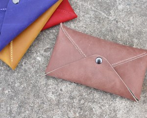 Heritage Quality Leather Wallet Custom Long Envelope Money Pouch Clutch Sleeve Elegant Coin Purse Textured Card <b>Holder</b> for Cash - Product Image 3