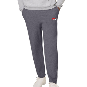 Mens Relaxed Fit Sweatpants Durable Cotton Blend Joggers Comfortable Elastic Waist Lounge Pants For Casual Daily Style <b>Trousers</b> - Product Image 1