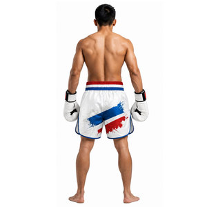Shorts de Boxeo, Muay Thai y Kickboxing al Por Mayor, Casuales, de Tela Oxford Tejida, de Secado Rápido, Transpirables, Elásticos, Ligeros y Duraderos - Product Image 4