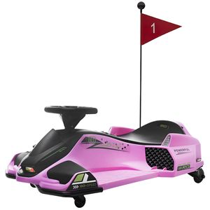 Buggy Elettrico 4x4 per Drifting, per Corse all'Aperto e Divertimento nei Parchi, Rosa con Avvio Lento, Musica e Luci - Product Image 1