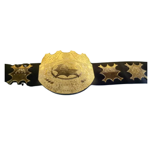 Ceinture de championnat de lutte plaquée or, design haut de gamme, personnalisable, ceintures sportives de collection de haute qualité - Product Image 1
