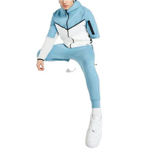 Conjunto Deportivo para Hombre, Primavera 2026, Estampado Sólido, Ropa Deportiva para Entrenamiento, 100% Algodón, Ropa Urbana, Logotipo Personalizado OEM - Product Image 3