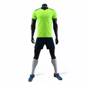 Conjunto de Uniforme de Entrenamiento Personalizado para Fútbol, Manga Corta, para Niños y Adultos, Impresión Digital, Transpirable - Product Image 6