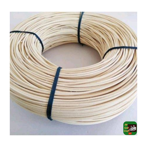 Noyau de rotin naturel authentique et écologique pour la fabrication de meubles durables, Noyau de rotin blanchi rond en matériau naturel 2-3M - Product Image 3