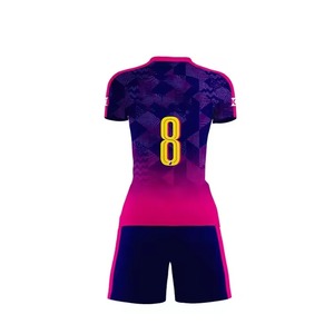 Camiseta de Fútbol Barata, Diseño Moderno, Jersey de Fútbol Femenino con Sublimación, Uniforme de Alta Calidad para Damas - Product Image 6