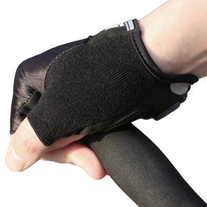 Guantes de Ciclismo sin Dedos, Suaves, Antideslizantes, con Acolchado de Gel, Material de Cuero, Cierre de Hebilla, Unisex, para Todo Tipo de Ciclismo, Venta al Por Mayor - Product Image 5