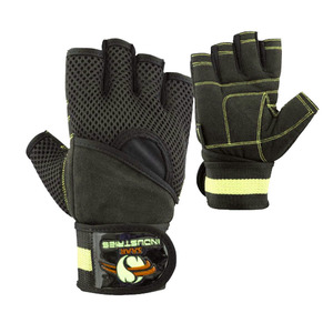 Heavy Duty Weightlifting Gloves Anti <b>Slip</b> Silicon Grip Fitness Training Mittens Breathable Bodybuilding Hand wear - Product Image 3