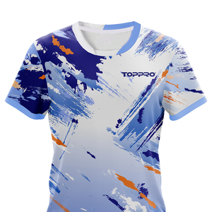 เสื้อที่สามารถระบายอากาศได้ดีผ้าเจอร์ซี่ที่มีคุณสมบัติการระเหิดตามสั่ง - Product Image 1