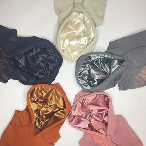 Sweat-shirt à capuche orange, couleur unie, coupe classique, décontracté, en molleton tricoté, pour l'automne, sweat-shirt doublé pour homme - Product Image 6