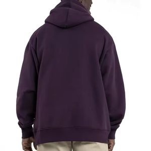 Sweat à capuche personnalisé pour homme, coupe classique, cordon de serrage, grande poche, molleton côtelé, 100% coton, respirant, séchage rapide, décontracté, hiver - Product Image 6