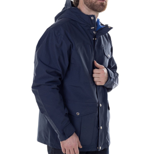 Parka d'hiver décontractée pour homme, style urbain, à manches longues, avec capuche, en toile de qualité, rembourrée en coton, fermeture éclair, grandes tailles L-7XL - Product Image 2