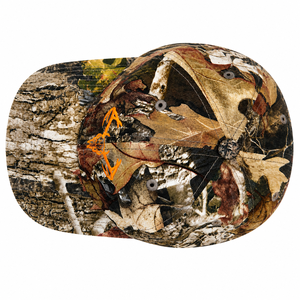Gorra de Béisbol de 6 Paneles con Bordado de Asta de Ciervo Naranja, Unisex, Estilo Casual para Exteriores - Product Image 3