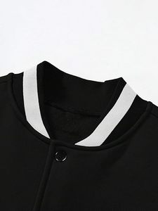 Vintage Inspired Letterman Jacket for Men – Stylish Varsity Bomber with Warm Inner Lining, Comfortable Fit, Embroidered Details - Product Image 5