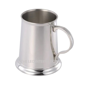 Ensemble de 2 verres de qualité supérieure au design créatif de forme ronde avec plateau en verre et métal aluminium pour la maison, l'hôtel et le restaurant - Product Image 4