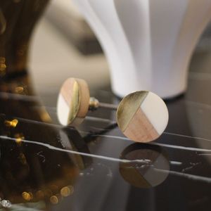 Boutons en résine et bois faits à la main, boutons de meuble en résine, boutons de tiroir en résine, boutons en bois, prix de gros direct usine - Product Image 2