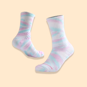 360 Degree Men Women Sports <b>Sock</b> <b>Running</b> Basketball <b>Socks</b> Digital Print <b>Socks</b> Logo Custom Painting - Product Image 1