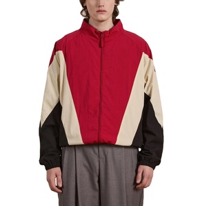 Breathable Nylon Windbreaker Jacket Custom Color <b>Block</b> Mesh Lining Lightweight Windbreaker Jacket Plus Size Street Wear Jacket - Product Image 5