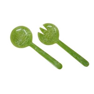 Premium Resin Salad Server Set With Handmade Handles Stylish Kitchen Serving Tools For Home Dining Restaurant - Product Image 5