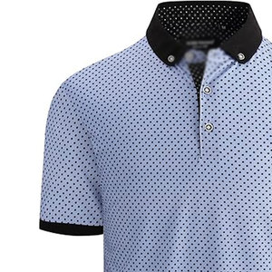 Polos de golf pour hommes avec logo personnalisé, polos de golf élégants avec couleur personnalisée et logo personnalisé - Product Image 6