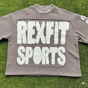 T-shirts à marque privée, grammage lourd 240 GSM, services OEM, fournisseur direct d'usine, impression sérigraphique de logo, t-shirts à épaules tombantes - Product Image 5