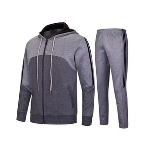 Proveedor Mayorista, Nueva Llegada, Ropa para Hombre, Conjuntos Deportivos de Color Sólido, Conjuntos Deportivos Casuales de Dos Piezas para Hombre en Venta - Product Image 1