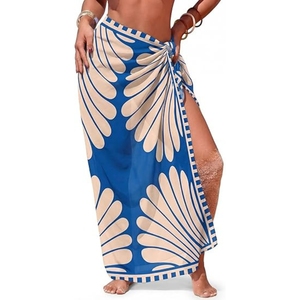 <b>Sarong</b> <b>Wraps</b> for Women Beach Cover Up Chiffon Sheer Bikini Beach Swimsuit Coverup Summer Vacation - Product Image 1