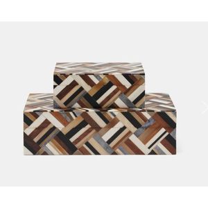 Caja de Almacenamiento de Lujo Hecha a Mano con Incrustaciones de Hueso para el Hogar u Oficina, Organizador de Joyas Decorativo, Caja de Regalo - Product Image 6