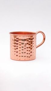 Tasse en cuivre avec poignée, design classique, résistante à la chaleur, pour usage domestique - Product Image 3
