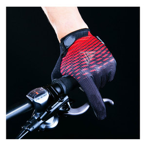 Full Finger <b>Touchscreen</b> <b>Gloves</b> Outdoor Cycling Anti Slip Sports Waterproof Breathable Polyester Stretchy Fabric Faux Leather - Product Image 3