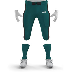 Concevez votre propre uniforme de football américain personnalisable, 100% polyester, écologique, séchage rapide, respirant, pour hommes et femmes - Product Image 6