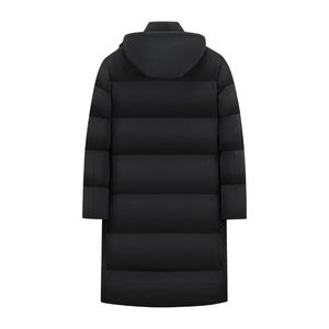 <b>Men's</b> Casual 90% Down Winter <b>Trench</b> <b>Coat</b> with Hood Windproof and Rainproof Zipper Thick - Product Image 5