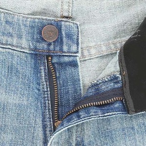 Pantalones Vaqueros Casuales de Corte Ajustado, Lavado Medio, Tela de Algodón Premium, Cómodos, Estilo Urbano, a la Moda - Product Image 6