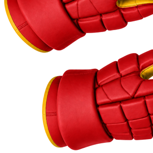 Gants de hockey sur glace pour adultes, rembourrage en mousse épaisse, équipement de protection des mains avec coque extérieure durable et ajustement sécurisé - Product Image 6