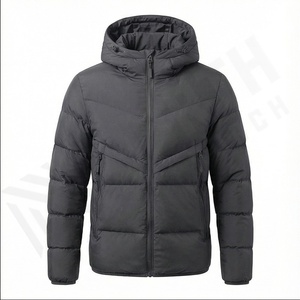 Pakistan Usine En Gros Nouveau Style De Mode Hommes Doudoune Tissu Hiver Doudounes Personnalisé Mode Hommes - Product Image 2