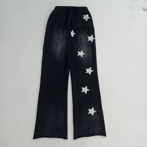 Pantalones Deportivos Personalizados de Lona para Hombre, Rectos, Ligeros, Transpirables, Casuales, de Cintura Media, con Bordado Desgastado - ¡Precio Increíble! - Product Image 2